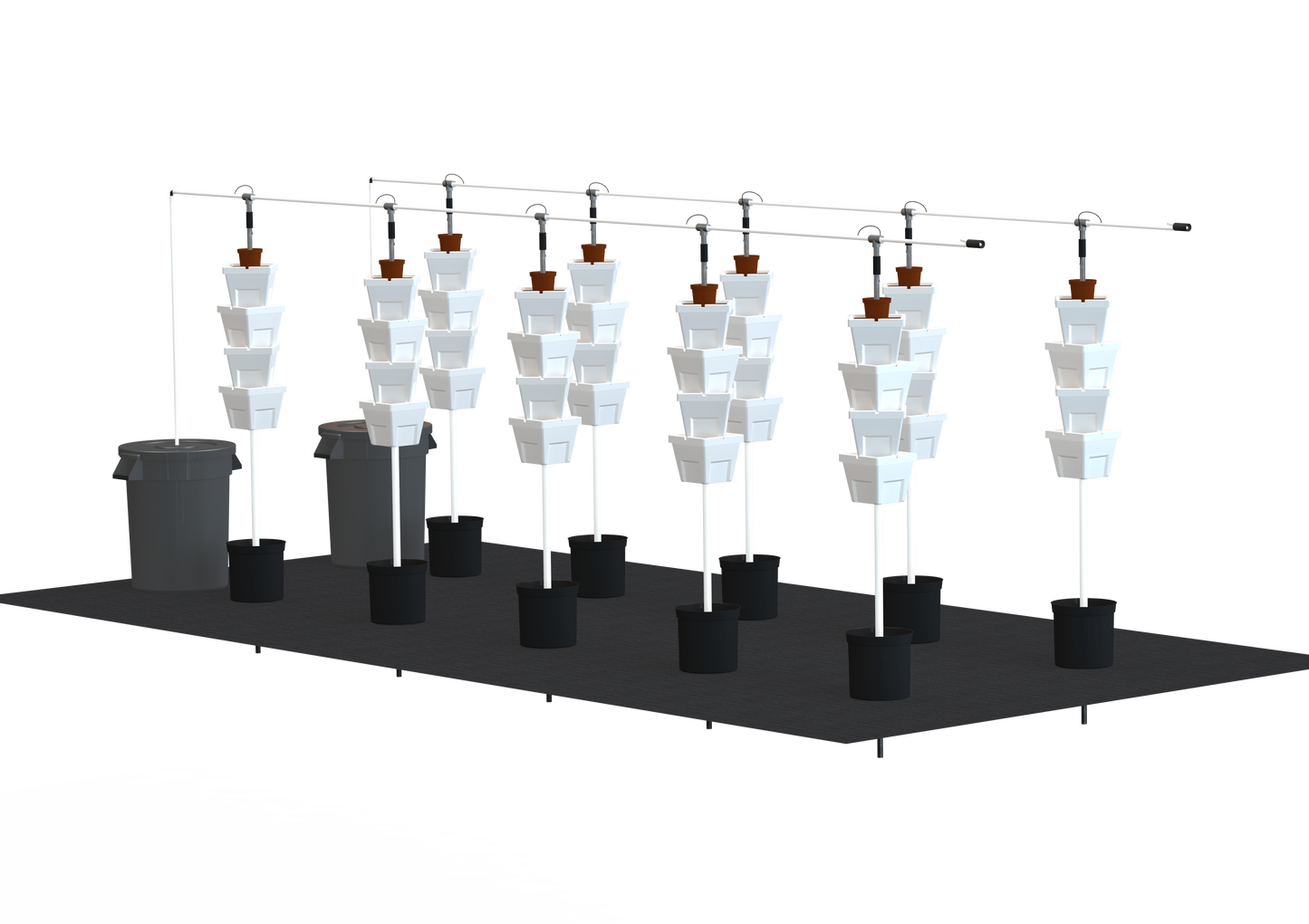 10-tower vertical garden VGK-40AAGP Drawing