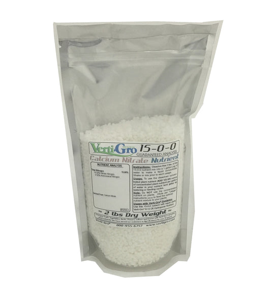 15-0-0 Calcium Nitrate 2lb bag