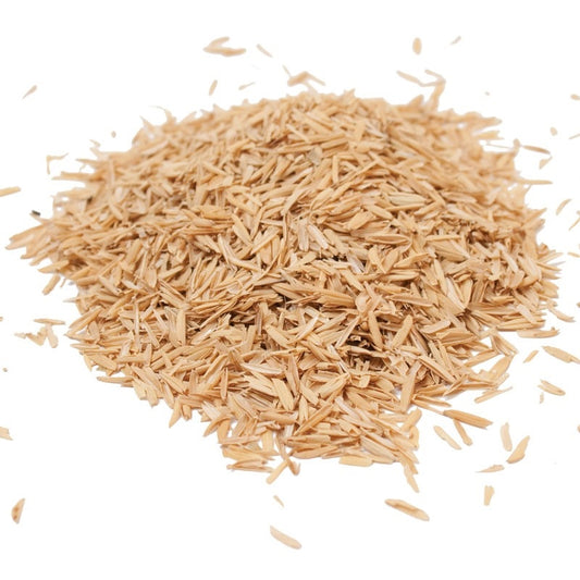 close-up rice hulls