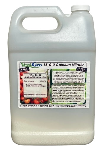 15-0-0 Calcium Nitrate 1G Jug Dry Nutrients