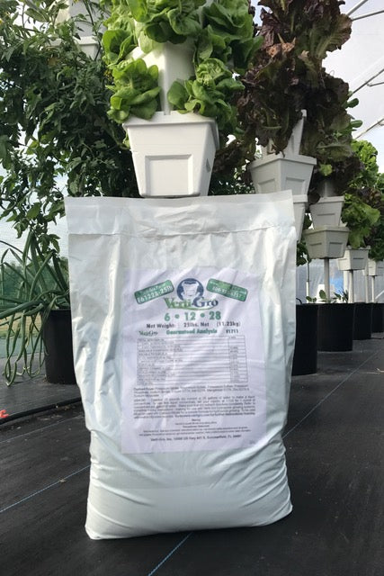 25lb bag soluble fertilizer 6-12-28