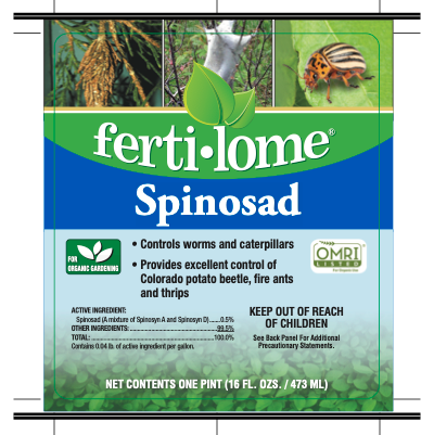 Fertilome Spinosad Product label